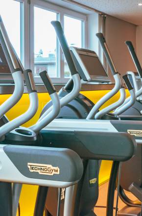 Gym Ausstattung im Hotel Helvetia