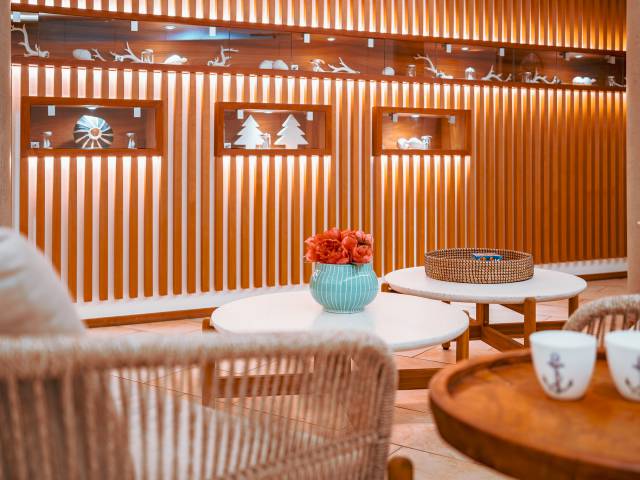 Sitzecke im Secret Spa Bereich im Hotel