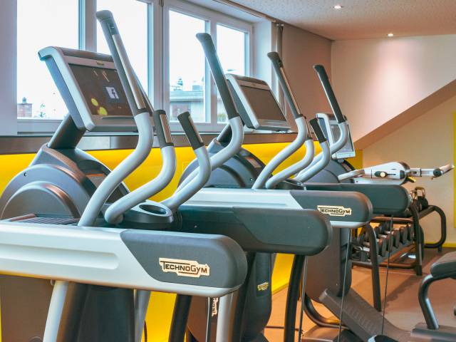 Gym Ausstattung im Hotel Helvetia