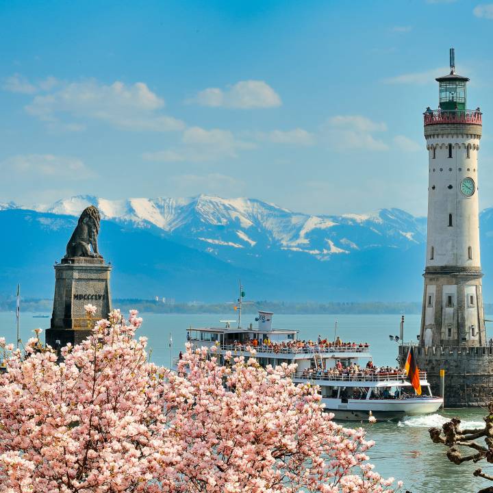 Die idyllische Insel Lindau im Bodensee - Hotel Helvetia