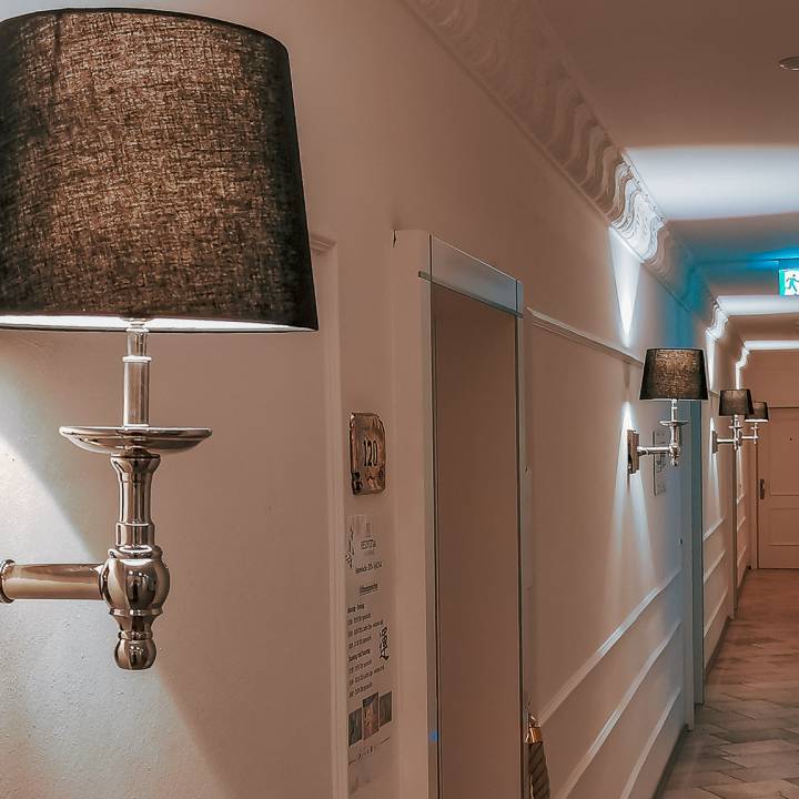 Flur im Yachthotel Helvetia